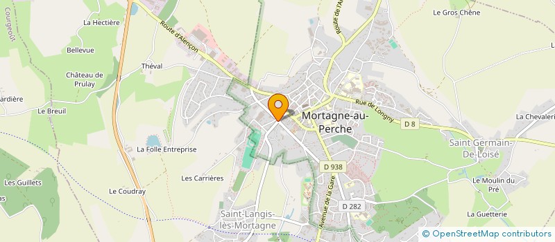 localisation de l'entreprise ACTIV DIAG à MORTAGNE-AU-PERCHE