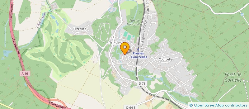 localisation de l'entreprise ACTIV DIAGNOSTIC  PRESLES