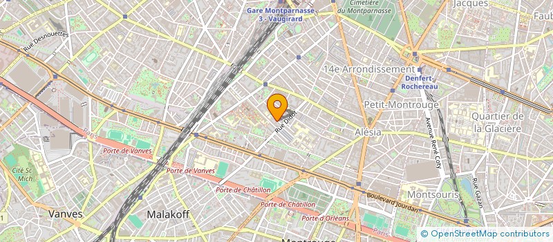 localisation de l'entreprise ACTIV'DOC LOGISTIQUE à PARIS