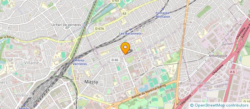 localisation de l'entreprise ACTIV'DORE à ANTONY