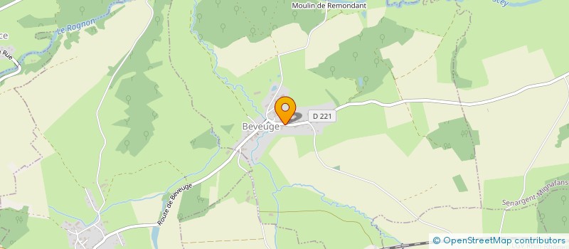 localisation de l'entreprise ACTIV'EUROPE  BEVEUGE