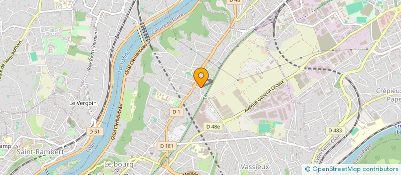 localisation de l'entreprise ACTIV'EXPERT  CALUIRE-ET-CUIRE