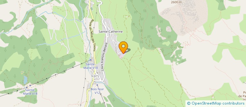 localisation de l'entreprise ACTIV 'EXPERTISE HAUTES ALPES  VARS