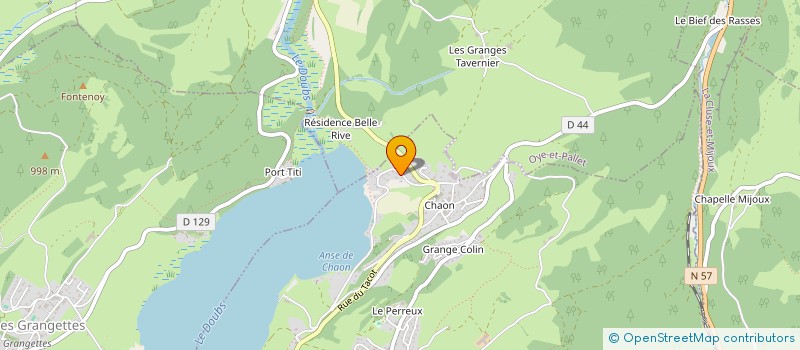 localisation de l'entreprise ACTIV FIN&CO  MONTPERREUX