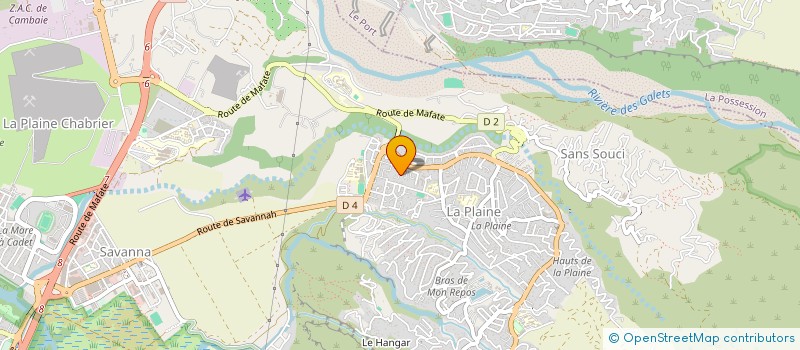 localisation de l'entreprise ACTIV FORM 974 à SAINT-PAUL