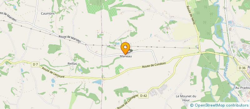 localisation de l'entreprise ACTIV'FORME(S)  MARSOLAN