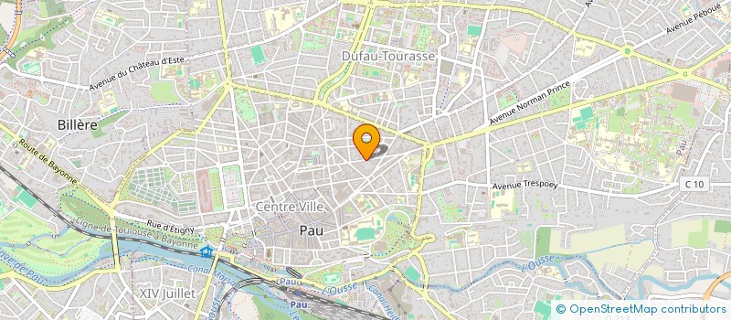 localisation de l'entreprise ACTIV'IMMO à PAU