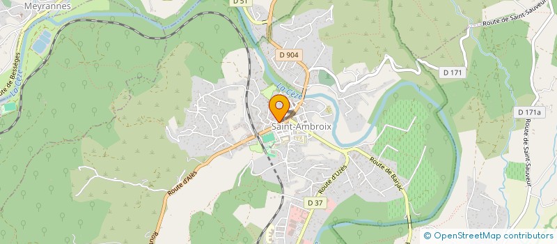 localisation de l'entreprise ACTIV-IMMO  SAINT-AMBROIX