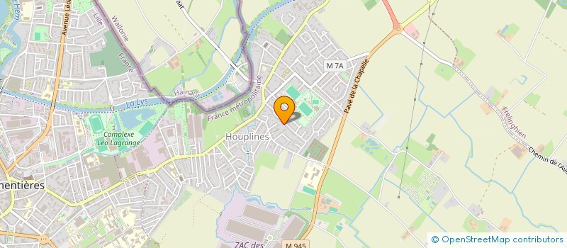 localisation de l'entreprise ACTIV'IMMO  HOUPLINES