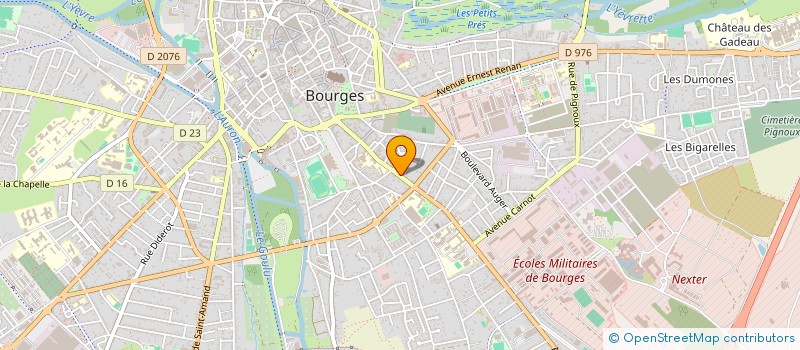 localisation de l'entreprise ACTIV INTERNATIONAL à BOURGES
