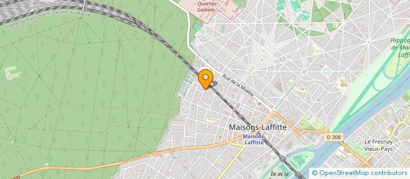 localisation de l'entreprise ACTIV-IT CONSULTING  MAISONS-LAFFITTE