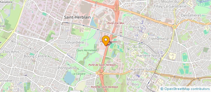 localisation de l'entreprise ACTIV'ITII - ASSOCIATION DES INGENIEURS ET ELEVES-INGENIEURS DE L'ITII DES PAYS DE LA LOIRE à SAINT-HERBLAIN