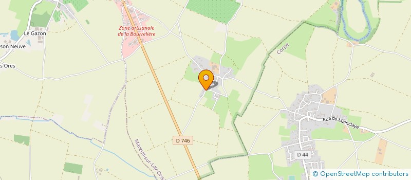 localisation de l'entreprise ACTIV JEUNES  PEAULT