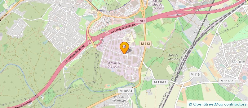 localisation de l'entreprise ACTIV MARKETING à SAINT-JEAN-DE-VEDAS