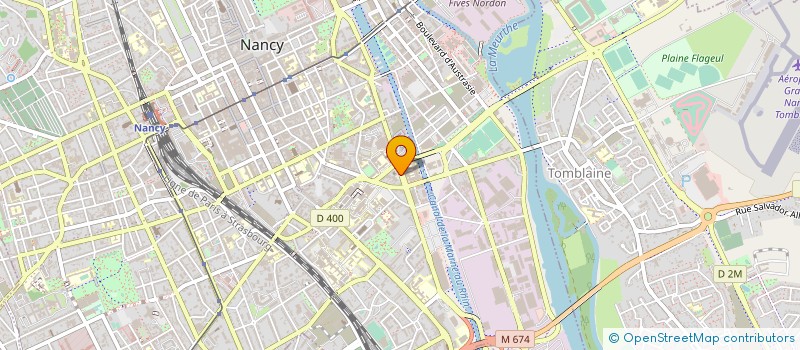 localisation de l'entreprise ACTIV NANCY à NANCY