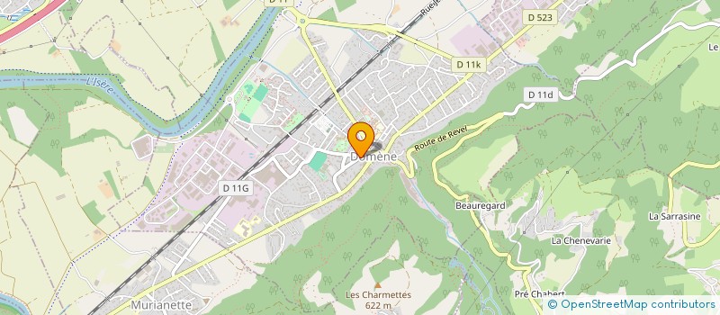 localisation de l'entreprise ACTIV'NET  LE VERSOUD