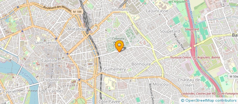 localisation de l'entreprise ACTIV OFFICE à TOULOUSE