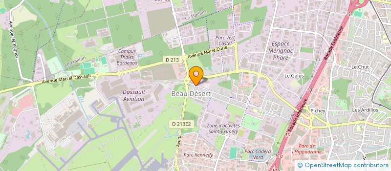 localisation de l'entreprise ACTIV'PLOMBERIE  MERIGNAC