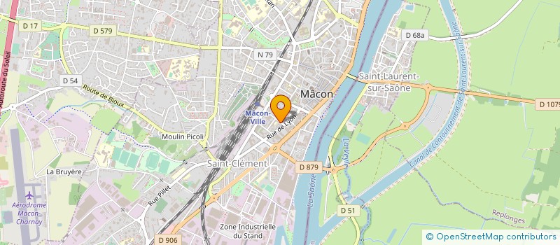 localisation de l'entreprise ACTIV' PREVENTION à MACON