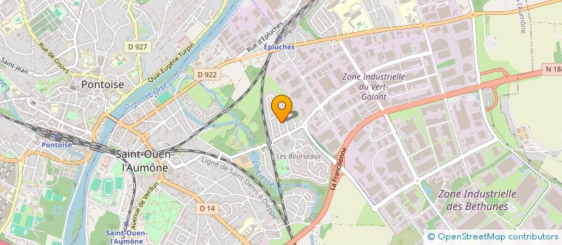 localisation de l'entreprise ACTIV PRODUCTIONS  SAINT-OUEN-L'AUMONE