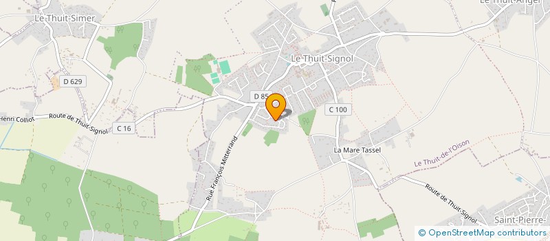 localisation de l'entreprise ACTIV'RECOURS  LE THUIT DE L'OISON