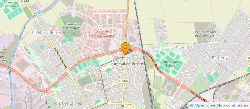 localisation de l'entreprise ACTIV REIMS à REIMS