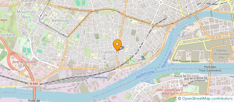 localisation de l'entreprise ACTIV RENOVATION SARL à NANTES