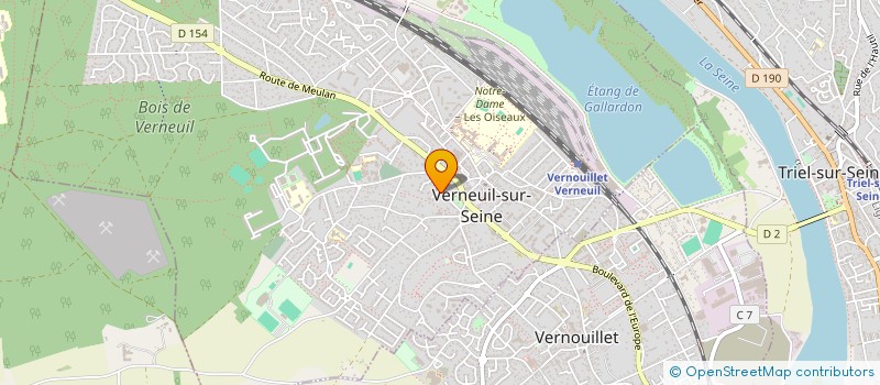 localisation de l'entreprise ACTIV'ROCK à VERNEUIL-SUR-SEINE