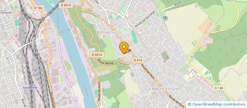 localisation de l'entreprise ACTIV'ROUEN  BONSECOURS