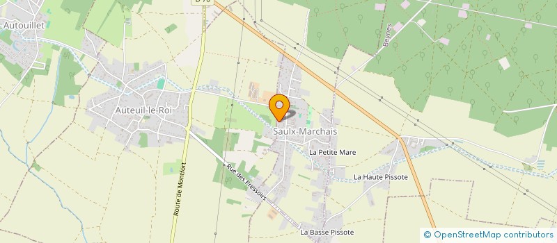 localisation de l'entreprise ACTIV SGX  SAULX-MARCHAIS