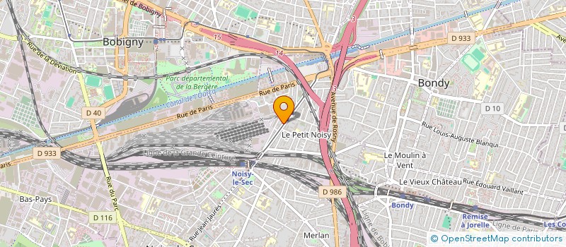 localisation de l'entreprise ACTIV SOLS 27 à NOISY-LE-SEC