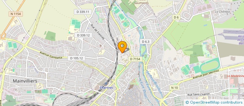 localisation de l'entreprise ACTIV' TAXI à CHARTRES