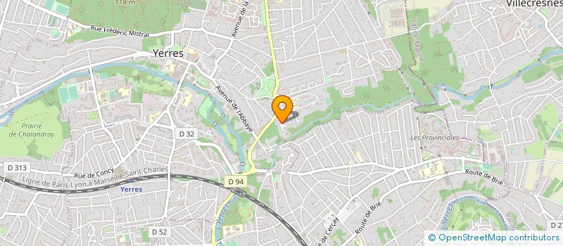 localisation de l'entreprise ACTIV TP à YERRES
