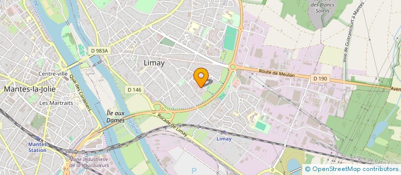 localisation de l'entreprise ACTIV TRANSPORT à LIMAY