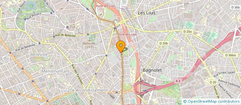 localisation de l'entreprise ACTIV TRANSPORTS à PARIS