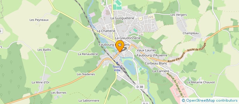 localisation de l'entreprise ACTIV'UNA PUISAYE-FORTERRE à TOUCY