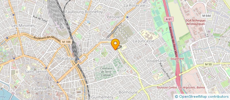 localisation de l'entreprise ACTIVA à TOULOUSE