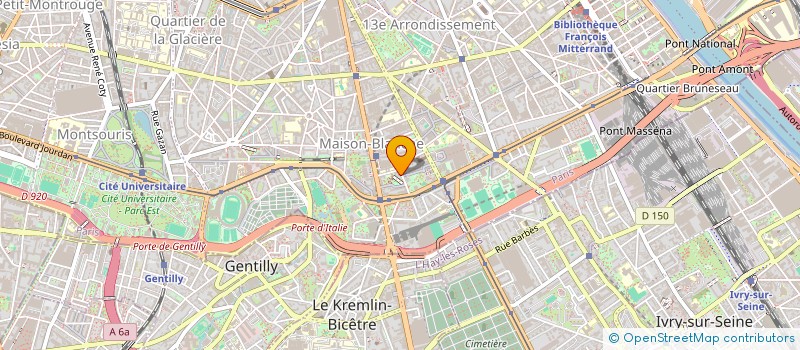 localisation de l'entreprise ACTIVA DEMENAGEMENTS à PARIS