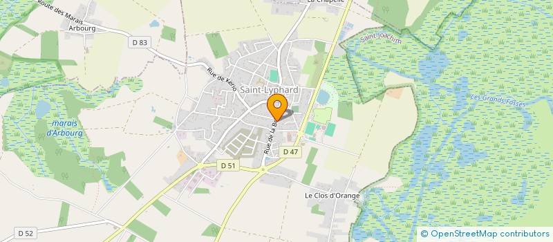 localisation de l'entreprise ACTIVA IMMOBILIER à HERBIGNAC