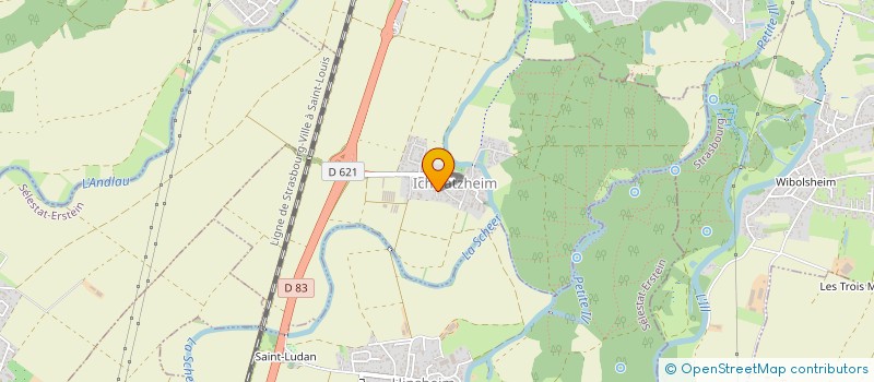 localisation de l'entreprise ACTIVAL  ICHTRATZHEIM