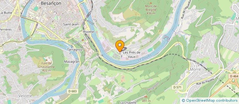 localisation de l'entreprise ACTIVANET GENERALE ENTRETIEN  BESANCON