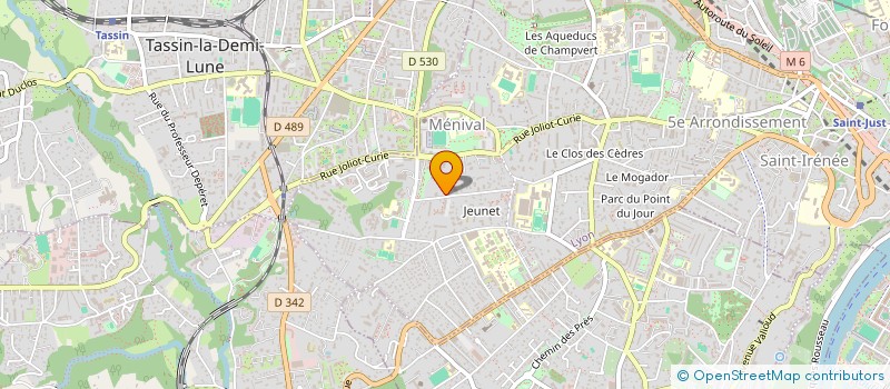 localisation de l'entreprise ACTIVATEUR DE RESSOURCES  LYON