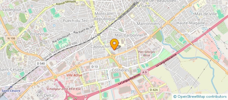 localisation de l'entreprise ACTIVATRICE DE DYNAMIQUES  NIMES