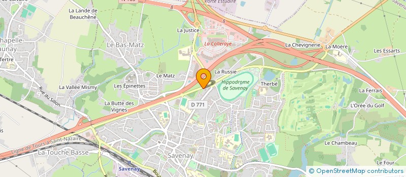 localisation de l'entreprise ACTIVAZEN à SAVENAY