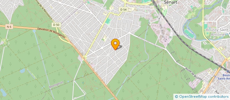 localisation de l'entreprise ACTIVBAT à BRUNOY