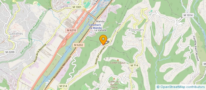 localisation de l'entreprise ACTIVCAR  COLOMARS