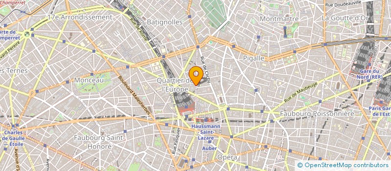 localisation de l'entreprise ACTIVE BENNES TP  PARIS