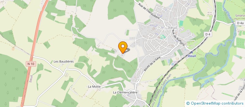 localisation de l'entreprise ACTIVE BIO à ITEUIL
