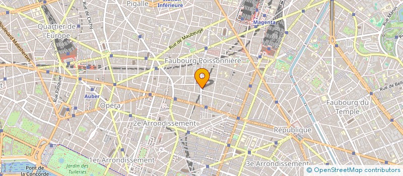 localisation de l'entreprise ACTIVE CIRCLE à PARIS