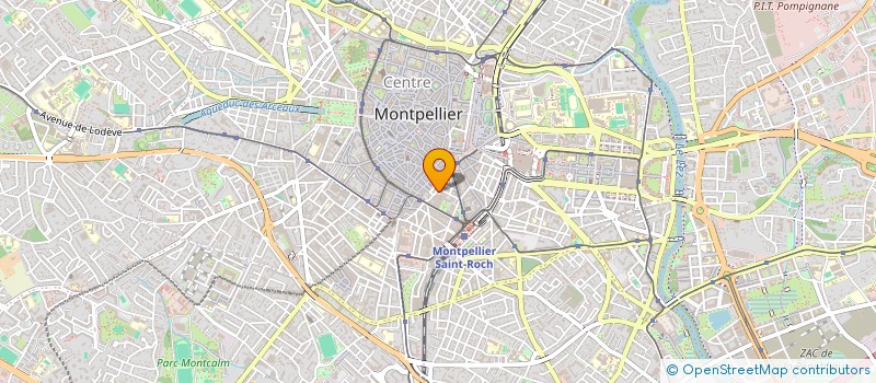 localisation de l'entreprise ACTIVE COMMUNICATION à MONTPELLIER